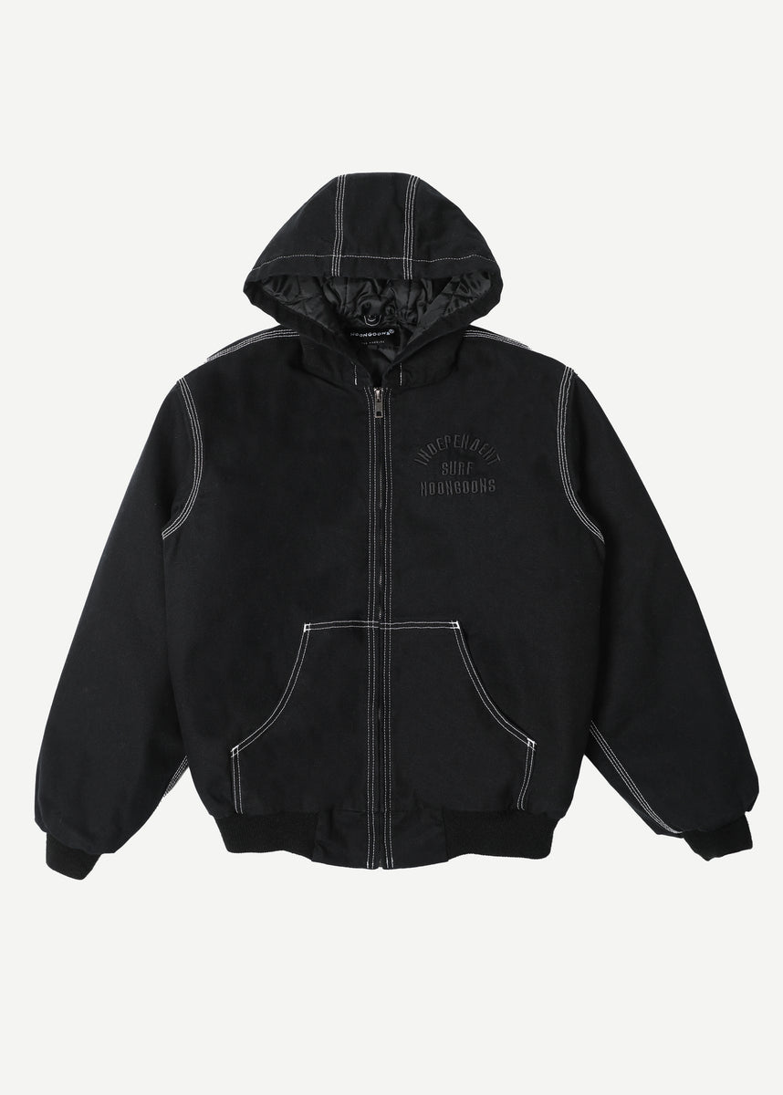 PISMO WORKWEAR JACKET - WASHED BLACK