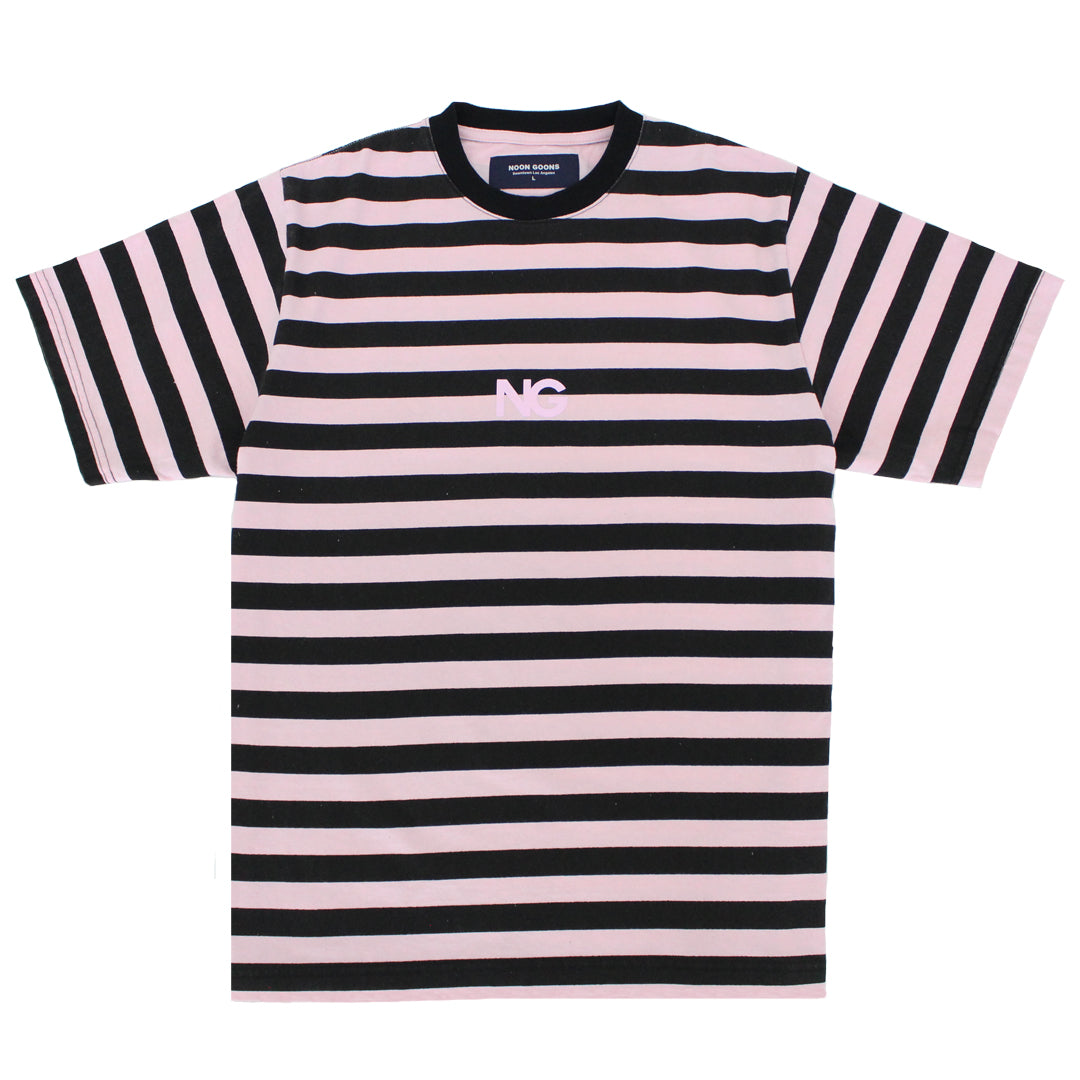 Cruiser Stripe T - Black/Pink