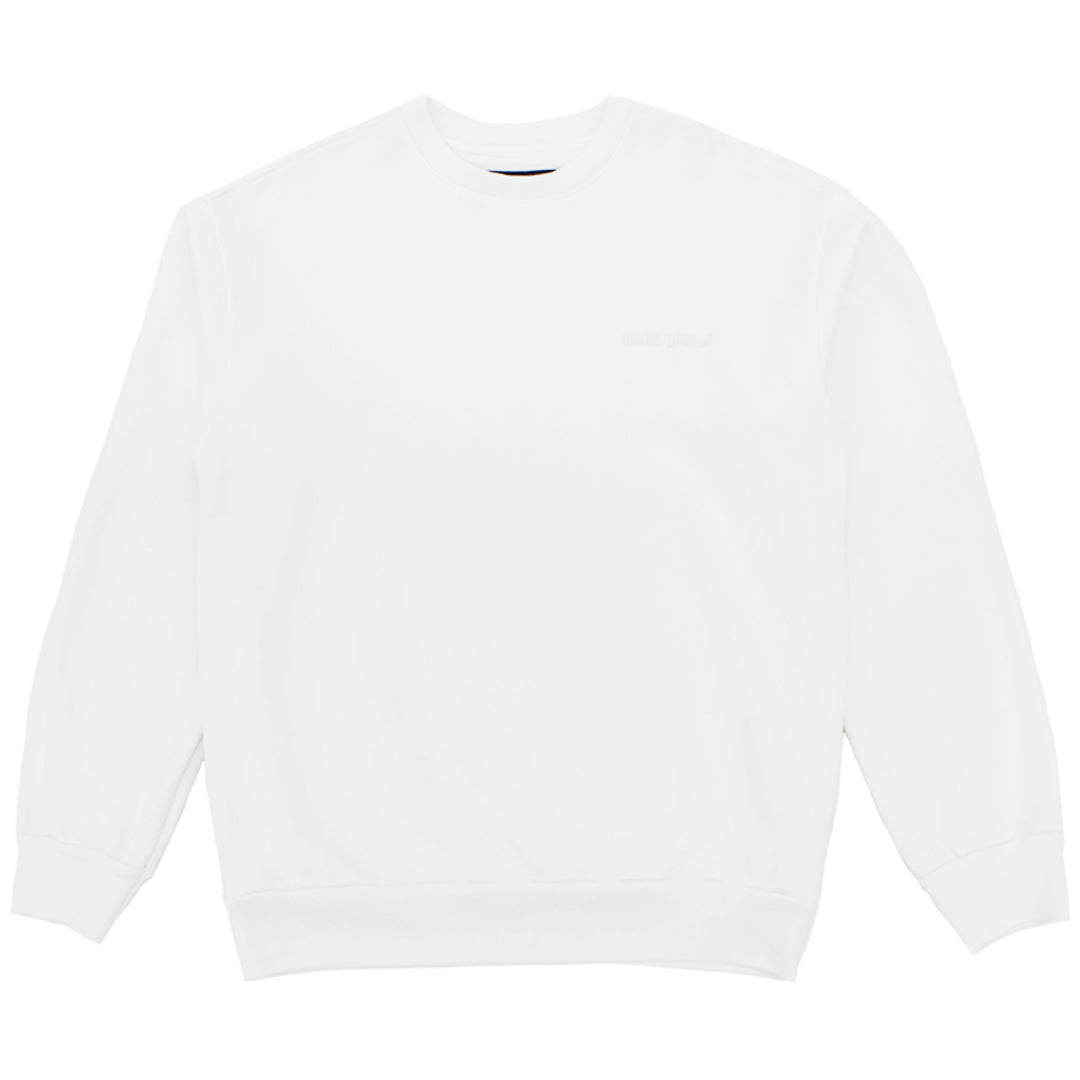 Pure white sweatshirt hotsell