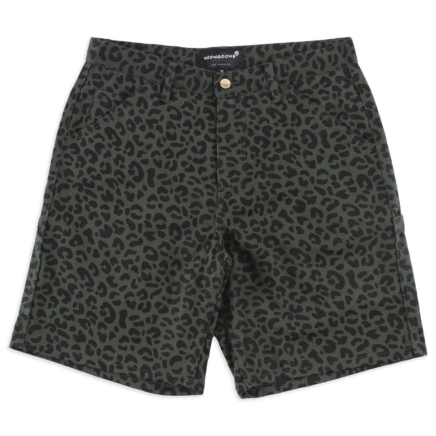 Leopard Carpenter Shorts
