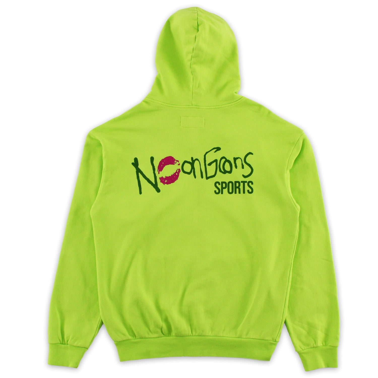 Makeout Zip Hoodie - Lime Green