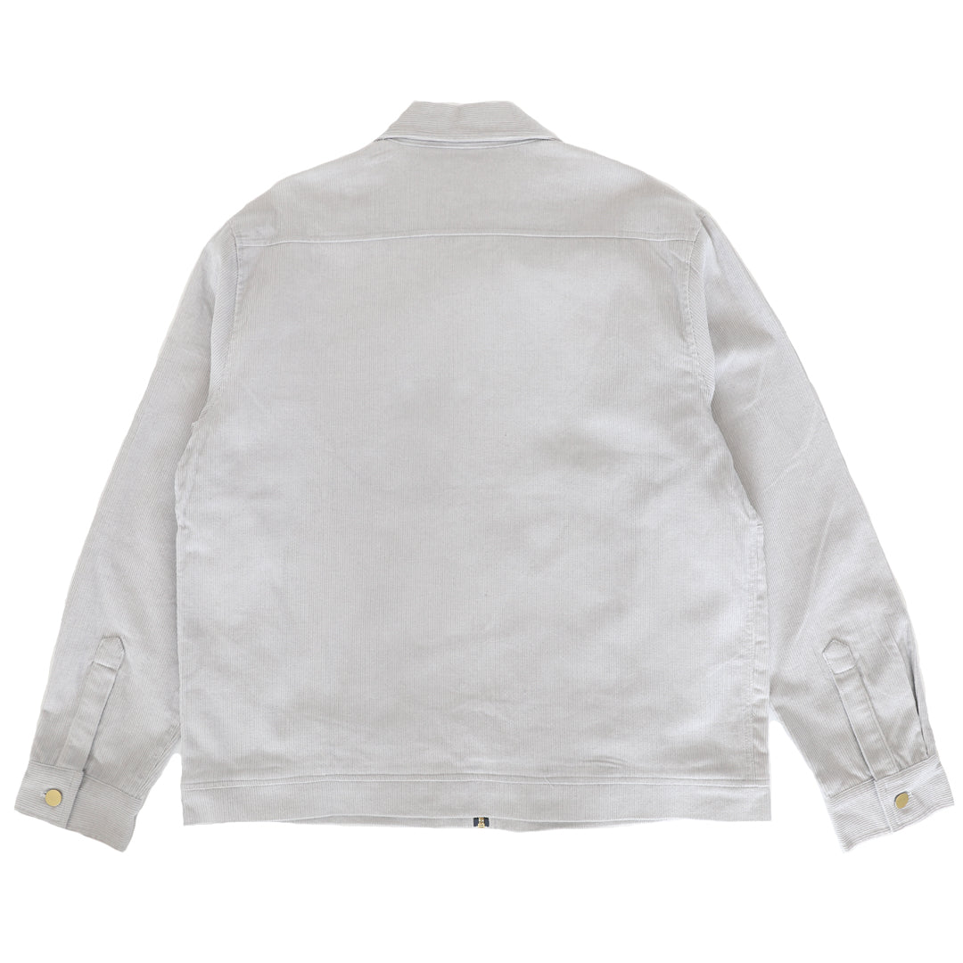 Miles Cord Jacket - Silver