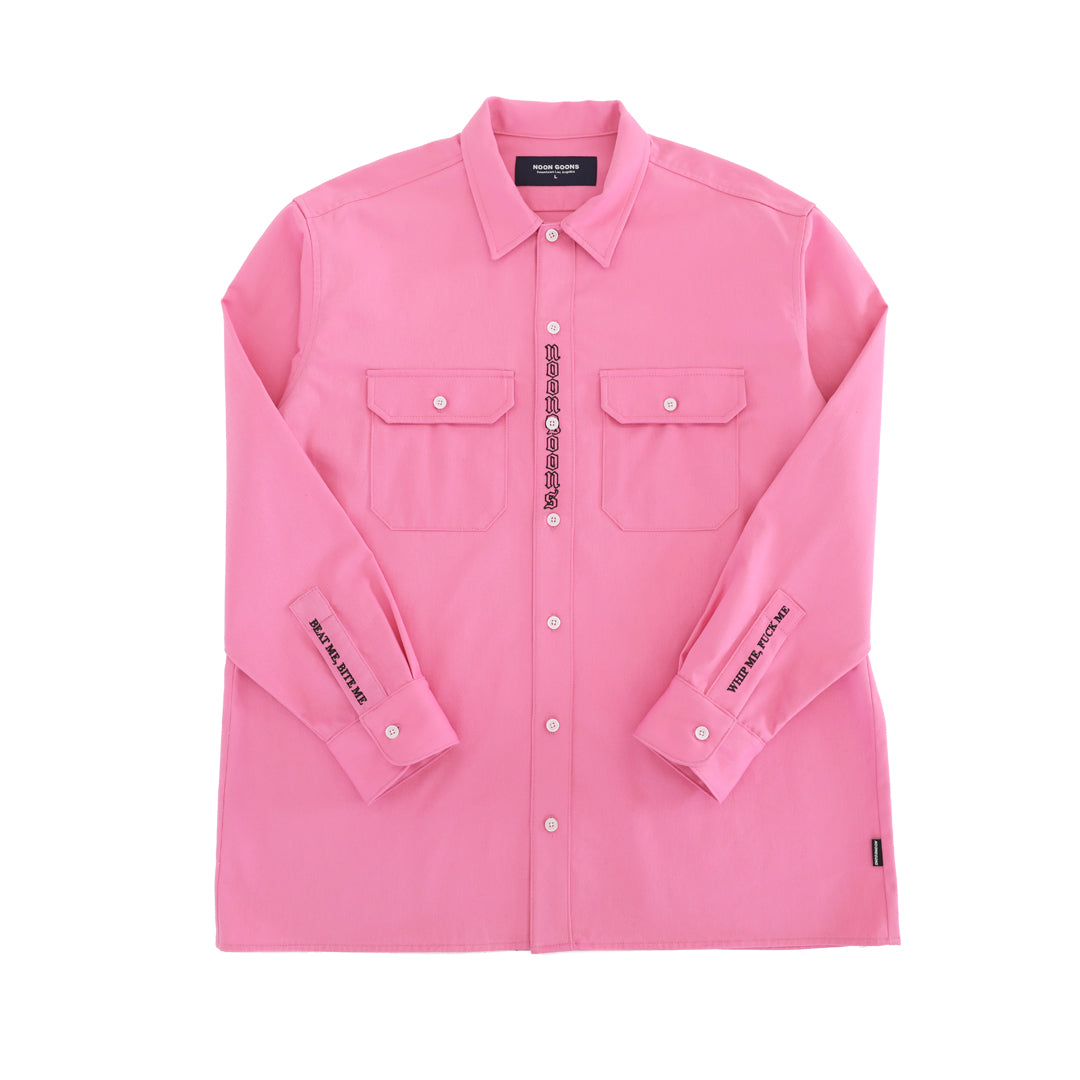 Johnnys Workwear Shirt - Pink