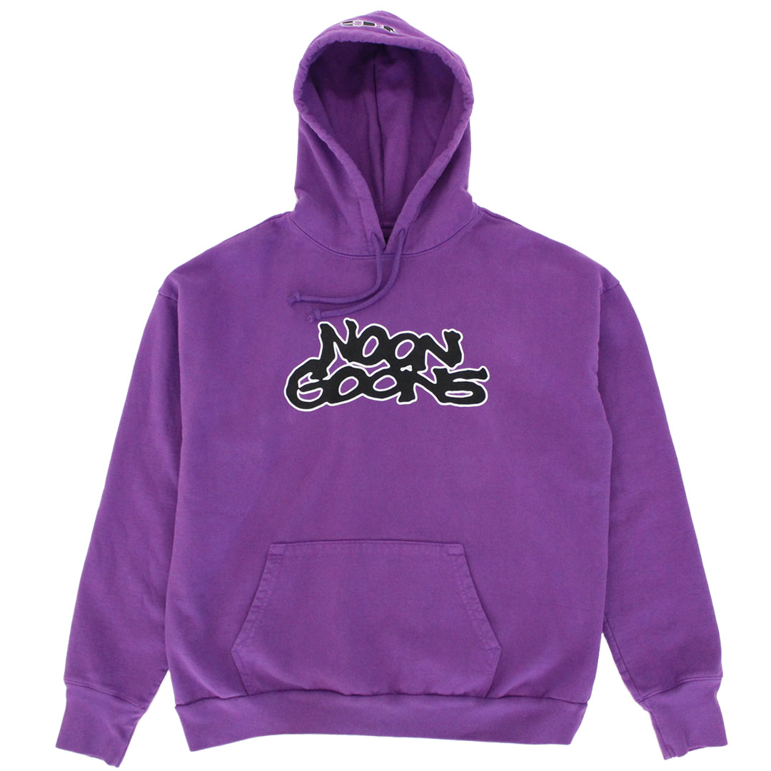 Scribble Hoodie - Purple