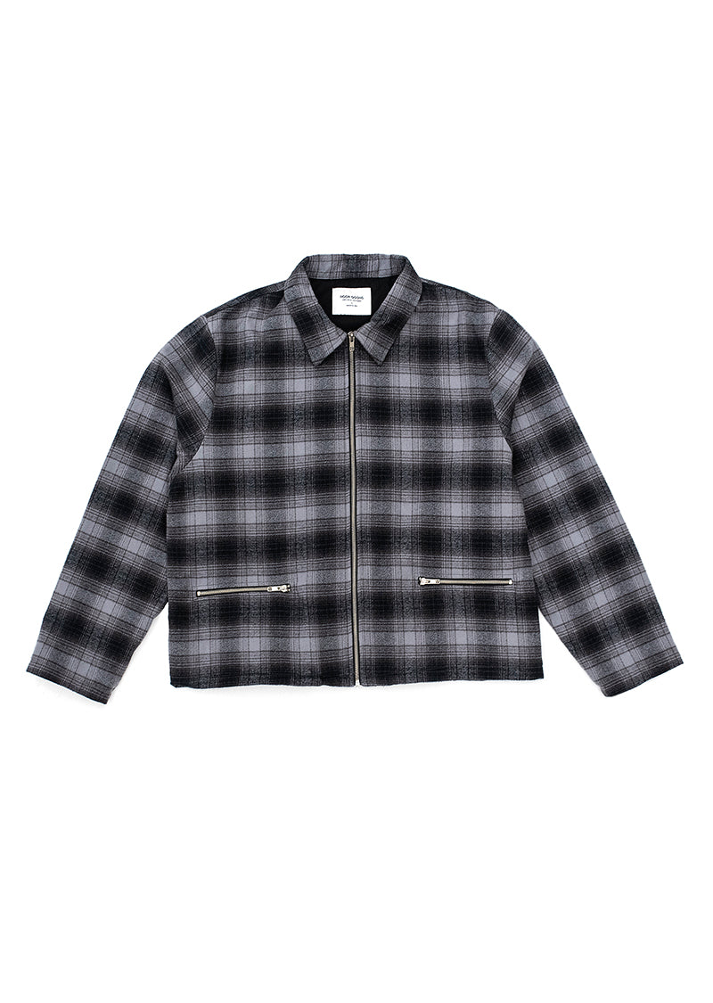 Anderson Flannel Jacket - Charcoal