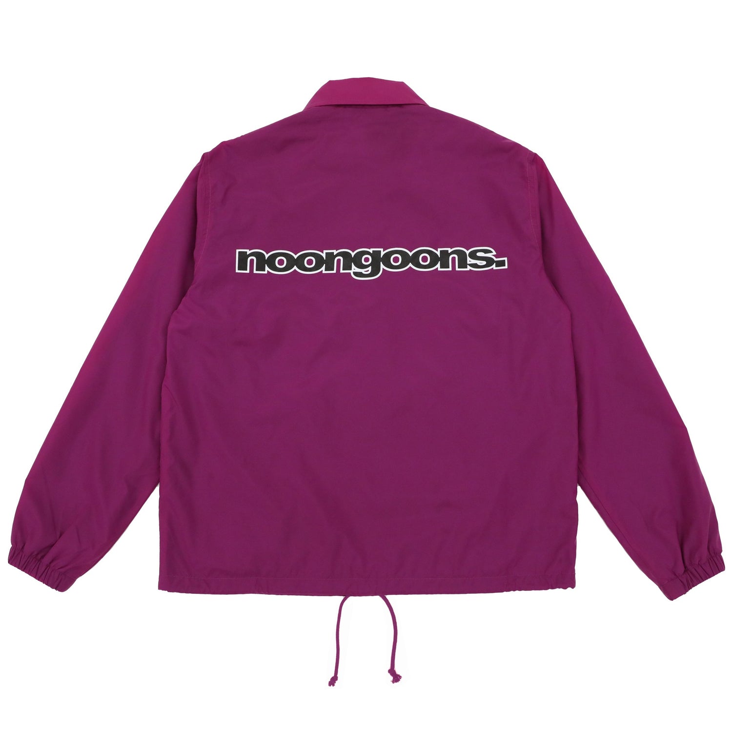 909ylon Coaches Jacket - Purple