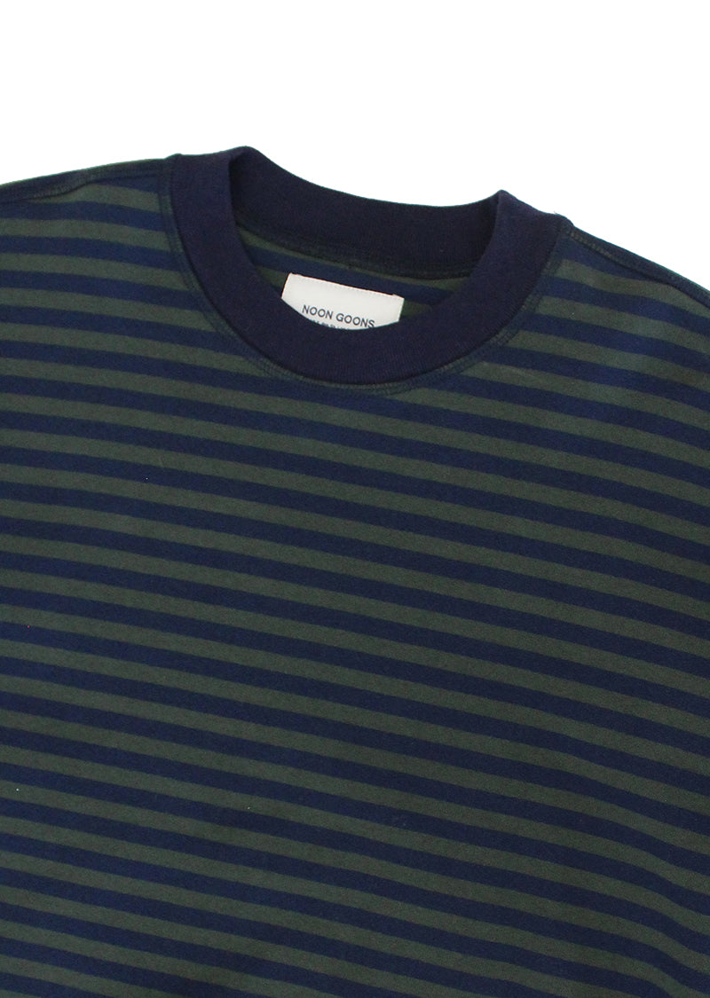 Lefty Stripe Sweatshirt - Navy/Forest